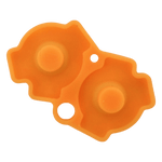 Conductive Silicone Button Contacts For Nintendo Game Boy Advance - Light Orange | ZedLabz - 6