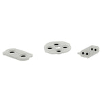 Conductive Silicone Button Contacts Kit For Nintendo Game Boy DMG - 01 - White | ZedLabz - 6