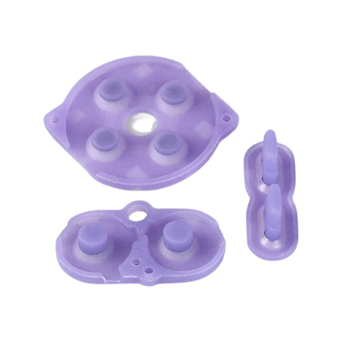 Conductive silicone button contacts rubber membrane pad set For Nintendo Game Boy Color GBC CGB | Funnyplaying - 1