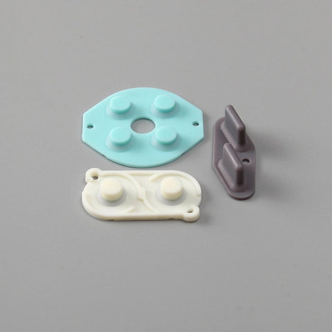 Conductive silicone button contacts rubber membrane pad set For Nintendo Game Boy Original DMG - 01 - OEM style | Funnyplaying - 1