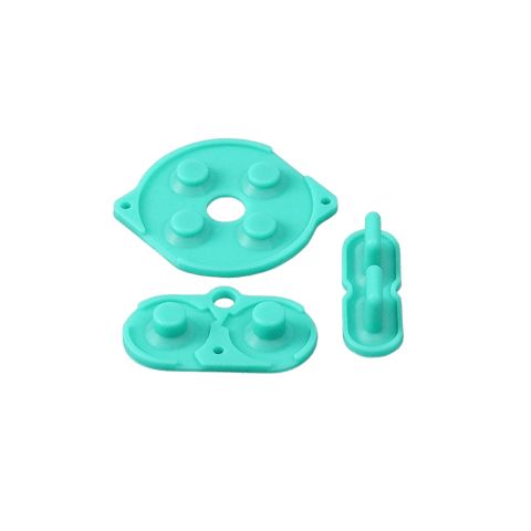 Conductive silicone button contacts rubber membrane pad set For Nintendo Game Boy Pocket GBP MGB | Funnyplaying - 2