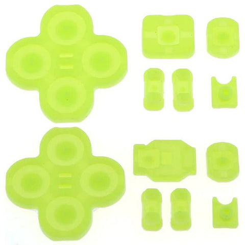 Conductive Silicone Button Membrane Set For Nintendo Switch Joy - Cons - Green | ZedLabz - 1