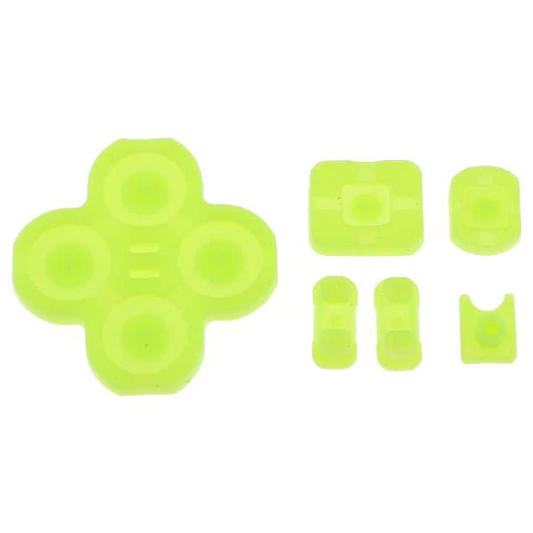 Conductive Silicone Button Membrane Set For Nintendo Switch Left Joy - Con - Green | ZedLabz - 1