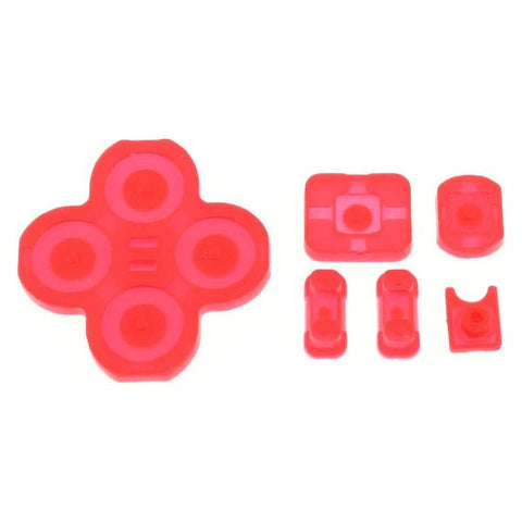 Conductive Silicone Button Membrane Set For Nintendo Switch Left Joy - Con - Red | ZedLabz - 1