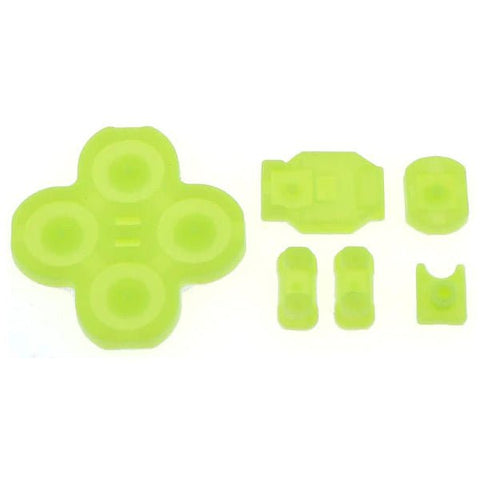 Conductive Silicone Button Membrane Set For Nintendo Switch Right Joy - Con - Green | ZedLabz - 1