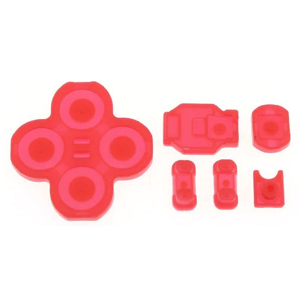 Conductive Silicone Button Membrane Set For Nintendo Switch Right Joy - Con - Red | ZedLabz - 1