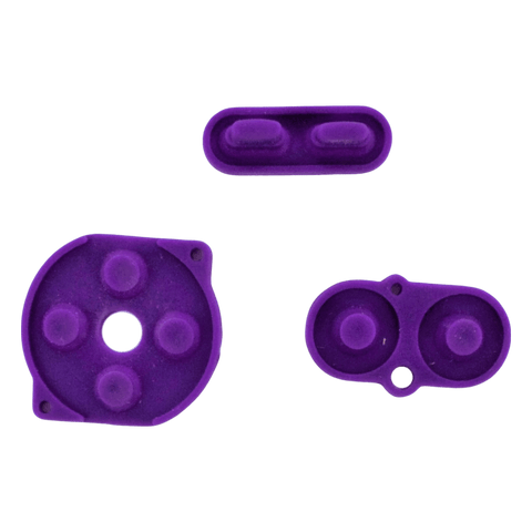 Conductive silicone rubber button membrane contact pads for Nintendo Game Boy Color CGB GBC | ZedLabz - 1