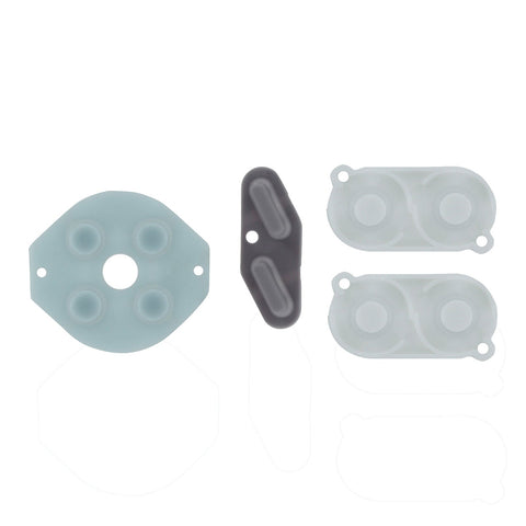 Conductive silicone rubber contacts set A, B, X, Y, D - pad, Start / Select for Game Boy Zero DMG Retro Pi DIY Projects - 1