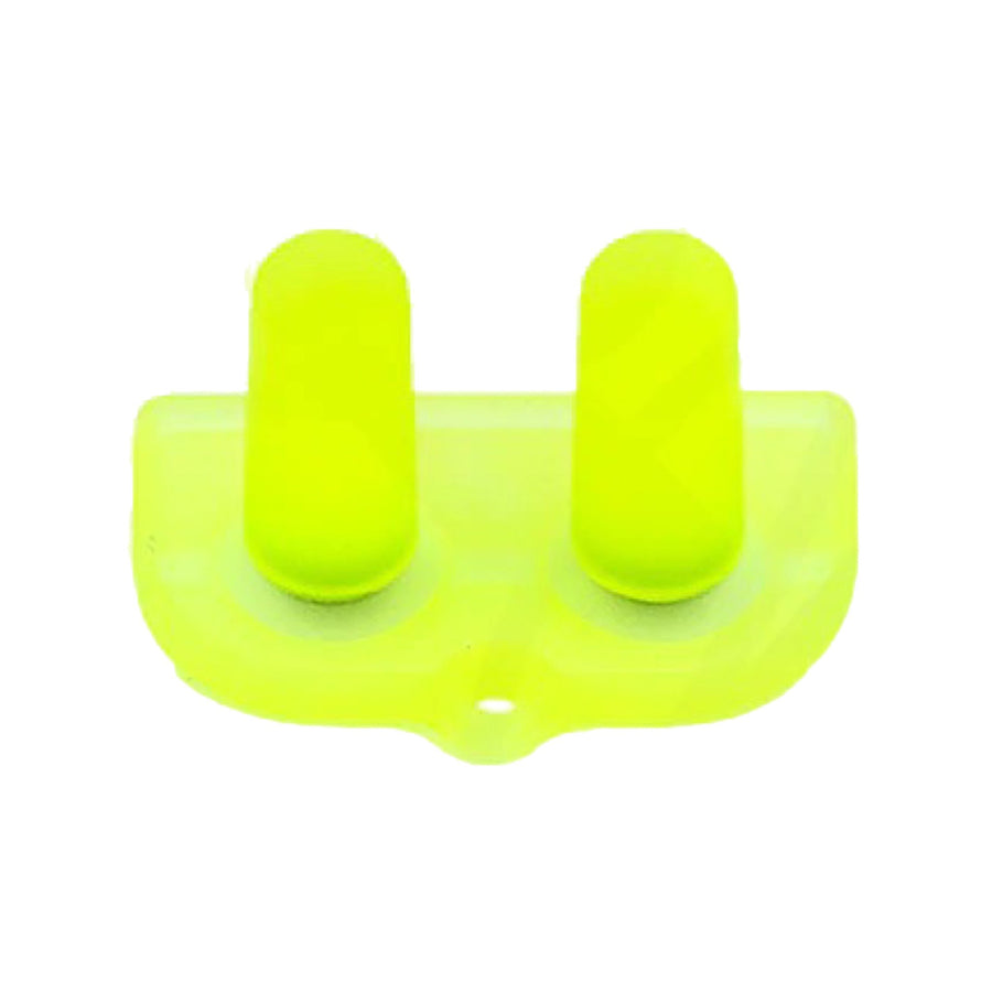 Conductive Silicone Rubber Start/Select Button For Nintendo Game Boy Advance - Neon Yellow | Retro Modding - 1