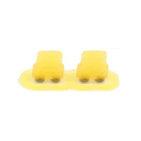 Conductive Silicone Rubber Start/Select Button For Nintendo Game Boy Color - Neon Orange | Retro Modding - 1