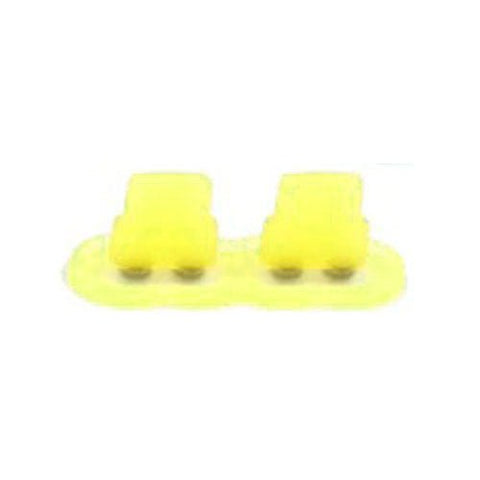 Conductive Silicone Rubber Start/Select Button For Nintendo Game Boy Color - Neon Yellow | Retro Modding - 1