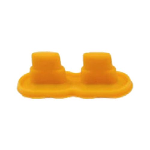 Conductive Silicone Rubber Start/Select Button For Nintendo Game Boy Color - Orange | Retro Modding - 1