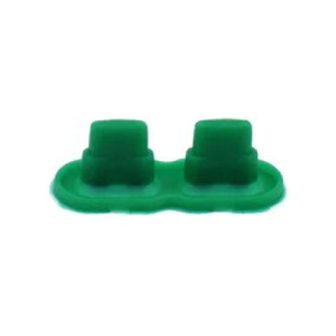 Conductive Silicone Rubber Start/Select Button For Nintendo Game Boy Color - Super Famicom Green | Retro Modding - 1