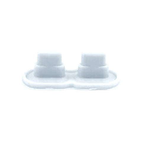 Conductive Silicone Rubber Start/Select Button For Nintendo Game Boy Color - White | Retro Modding - 1