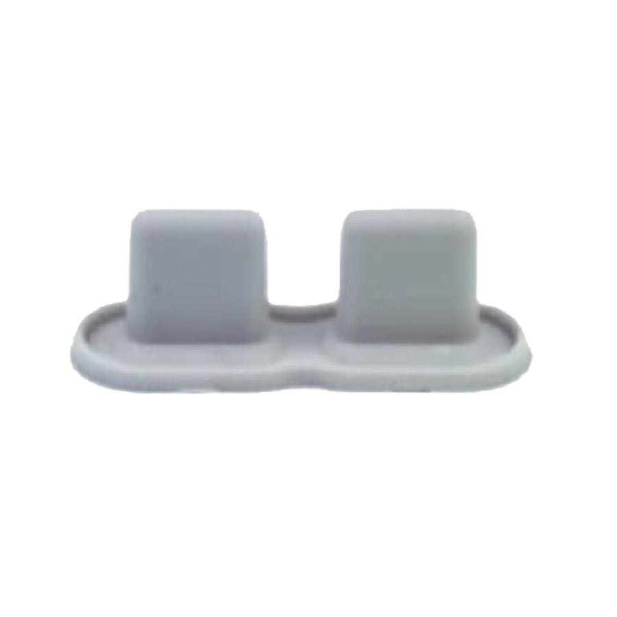 Conductive Silicone Rubber Start/Select Button For Nintendo Game Boy Pocket - GameBoy Light Gray | Retro Modding - 1