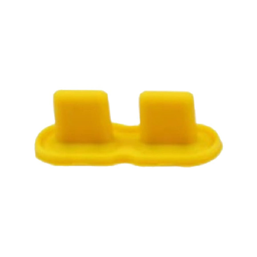 Conductive Silicone Rubber Start/Select Button For Nintendo Game Boy Pocket - Super Famicom Yellow | Retro Modding - 1