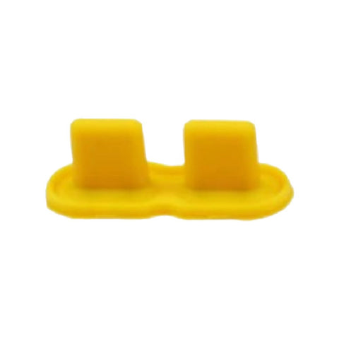 Conductive Silicone Rubber Start/Select Button For Nintendo Game Boy Pocket - Super Famicom Yellow | Retro Modding - 1