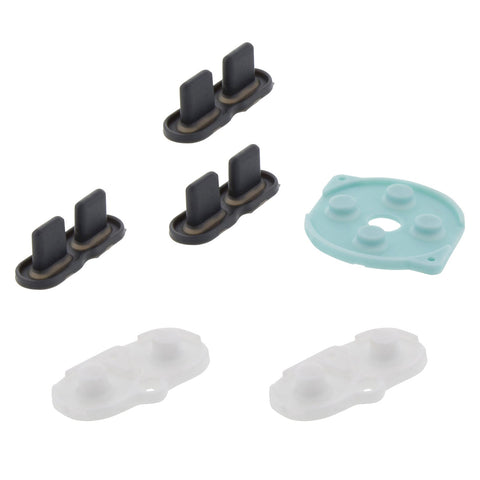 Contact buttons for Odroid - Go Advance console internal conductive silicone rubber pad button contacts kit | ZedLabz - 1