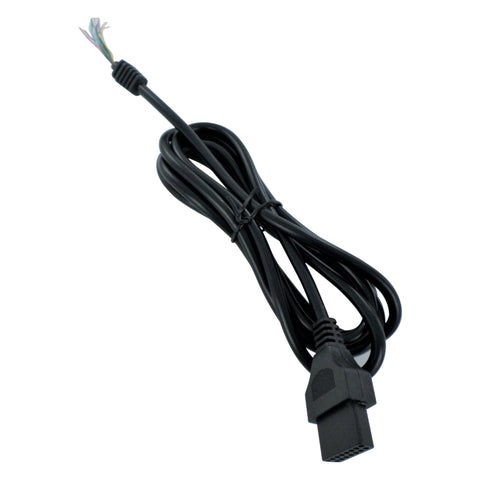 Controller cable for Neo Geo lead cord 1.8m wire replacement - Black | ZedLabz - 1