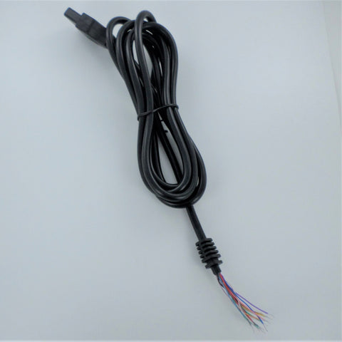 Controller cable for Neo Geo lead cord 1.8m wire replacement - Black | ZedLabz - 2