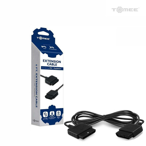 Controller extension cable for Sony PS2 & PS1 PlayStation 6FT | Tomee - 1