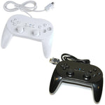 Controller For Nintendo Wii Classic Pro Remote Wireless joypad gamepad - 2 pack Black & White | ZedLabz - 4