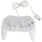 Controller For Nintendo Wii Classic Pro Remote Wireless joypad gamepad compatible replacement - White | ZedLabz - 3