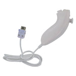 Controller for Nintendo Wii with Nunchuk wireless Motion Plus & silicone case & wrist strap - White | ZedLabz - 3