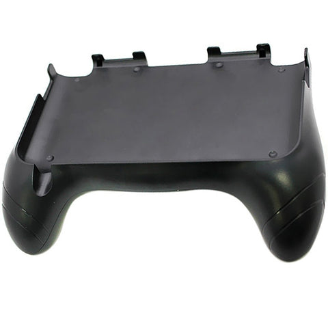 Controller handle for 3DS XL (2012 model) hand grip joypad with stand attachment - Black REFURB | ZedLabz - 2