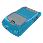 Cover case for GameBoy Color console protective TPU case - Clear Blue | ZedLabz - 1