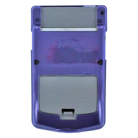 Cover case for GameBoy Color console protective TPU case - Clear Purple | ZedLabz - 2