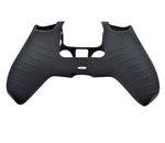 Cover grip for Sony PS5 controller soft silicone rubber skin with ribbed handle - Black | ZedLabz - 9