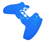 Cover grip for Sony PS5 controller soft silicone rubber skin with ribbed handle - Blue | ZedLabz - 8