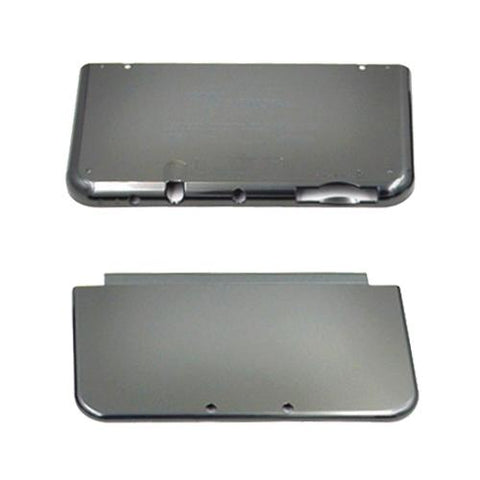 Cover plates for New 3DS XL Nintendo (2015) OEM top & bottom housing part | ZedLabz - black - 2