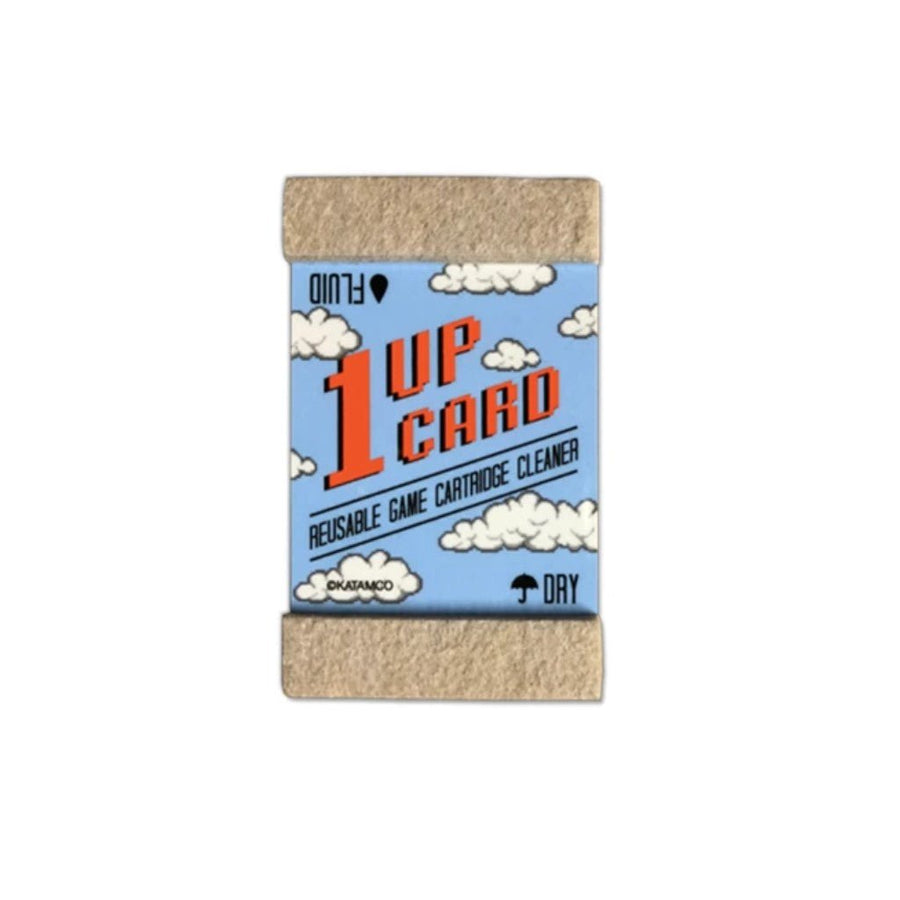 Custom Reusable Video Game Cartridge Card Cleaner | 1UPcard - 1