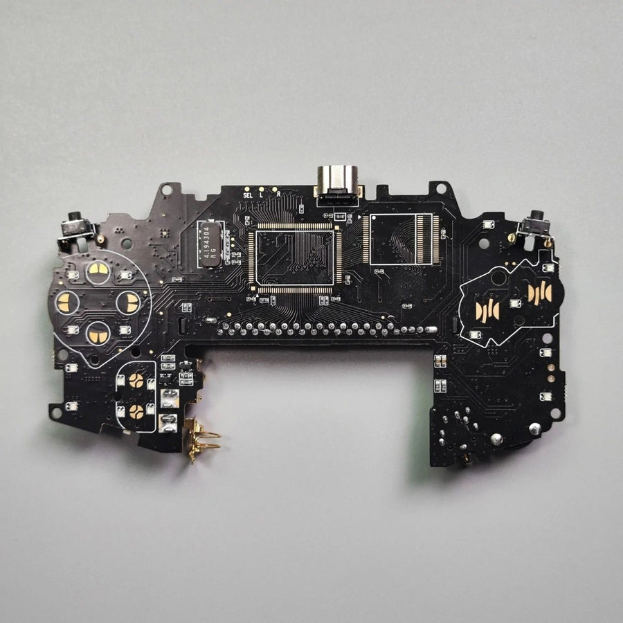 Custom upgraded motherboard replacement for Nintendo Game Boy Advance **No Core** - Black [GBA AGB] | Funnyplaying - 1