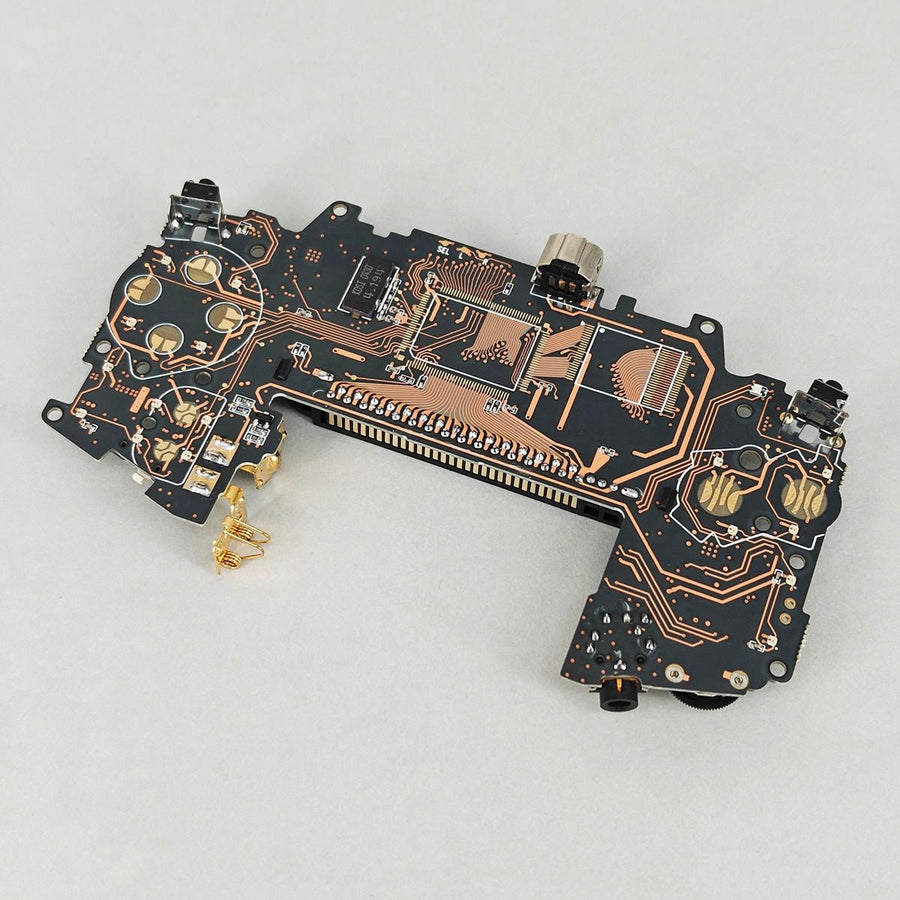 Custom upgraded motherboard replacement for Nintendo Game Boy Advance **No Core** - Black & gold [GBA AGB] | Funnyplaying - 1