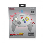 Tribute 64 2.4Ghz wireless N64 mini controller for N64, Switch, PC, Mac and Other USB Devices V2 - Grey | Retro-Bit