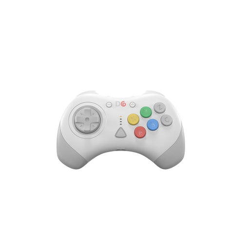 D6 Dreamcast wireless controller for Sega Dreamcast, Switch & PC - White [PRE - ORDER] | Retro Fighters - 2