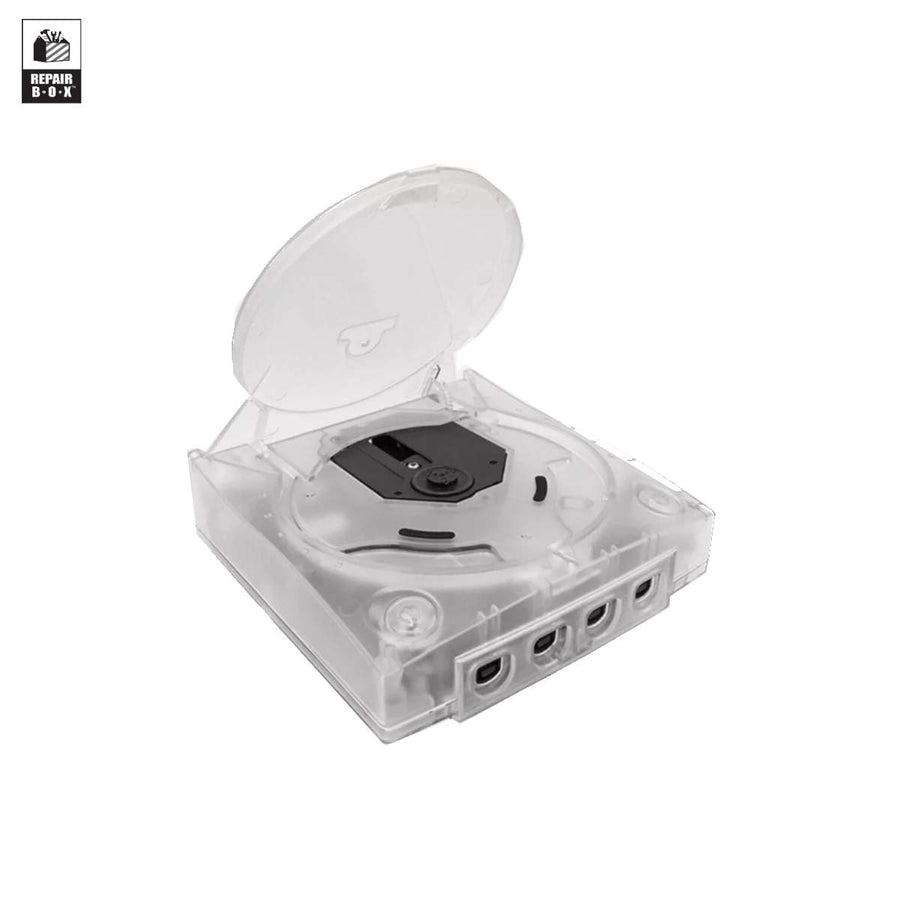 Replacement custom housing shell for Sega Dreamcast - Clear | RepairBox