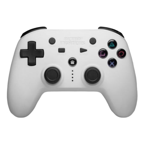 Defender wireless bluetooth controller gamepad for PS3, PS4 & PC* - White | Retro Fighters - 1