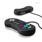 Digital wired controller gamepad for Nintendo GameCube & Game Boy Player 10ft - Black | Cirka - 3