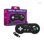 Digital wired controller gamepad for Nintendo GameCube & Game Boy Player 10ft - Black | Cirka - 1