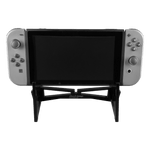 Displai Pro display stand for Nintendo Switch console - Crystal Black | Rose Colored Gaming - 3