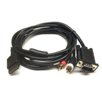 Display cable for Sega Dreamcast 1.8m composite RCA AV TV replacement | ZedLabz - 1