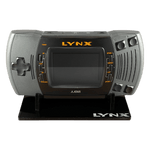 Display stand for Atari Lynx II handheld console - Crystal Black | Rose Colored Gaming - 1