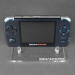 Display stand for GCW Zero handheld console - Crystal Clear | Rose Colored Gaming - 1