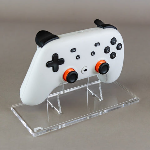 Display stand for Google Stadia controller - Crystal Clear | Rose Colored Gaming - 2