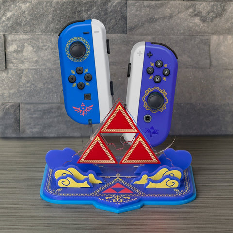 Display stand for Joy Con controllers - Skyward Sword Special Edition | Rose Colored Gaming - 1