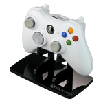 Display stand for Microsoft Xbox 360 controller - Crystal Black | Rose Colored Gaming - 1